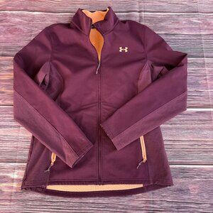 Pre-Owned Under Armour Womens Cold Gear Infrared Full Zip Jacket Size Medium